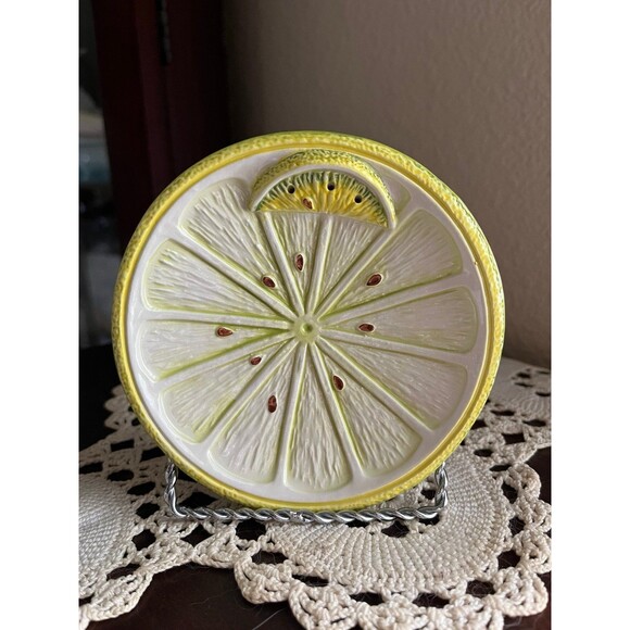Vintage L’oasi Capri Hand Painted Italian Lemon Dish - Picture 1 of 3
